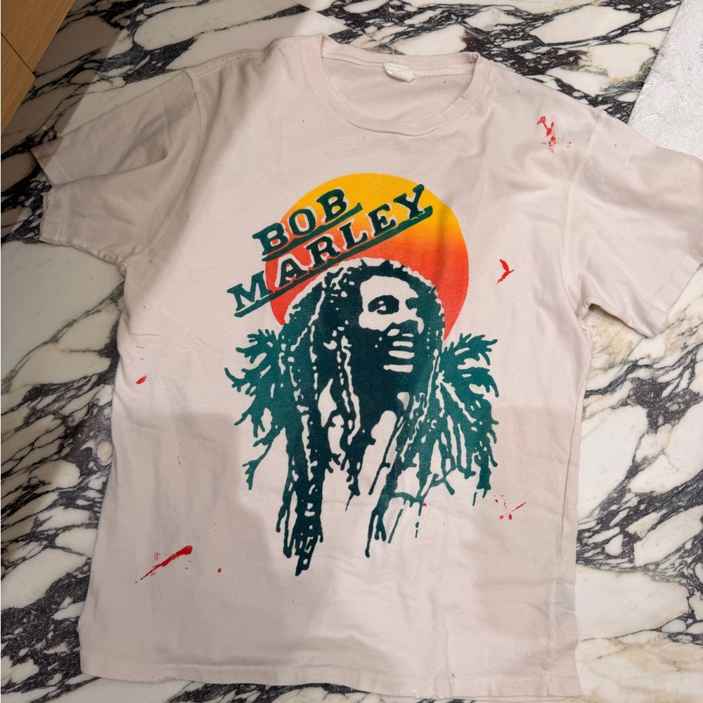 Made Worn Bob Marley T-Shirt UNISEX- Madeworn vintage style size small